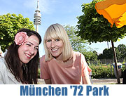 schöne Terrasse: München '72 Park eröffnete Retro Sommerresidenz an der ZHS Tennisanlage im Olympiapark (©Foto. MartiN Schmitz)